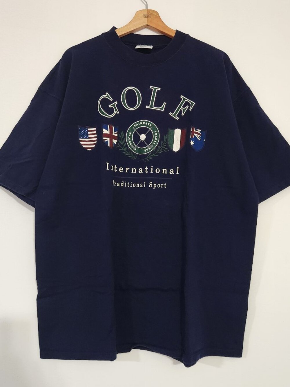 Vintage GOLF Internaltional Sport Classic Traditional Tee Men's Size XL